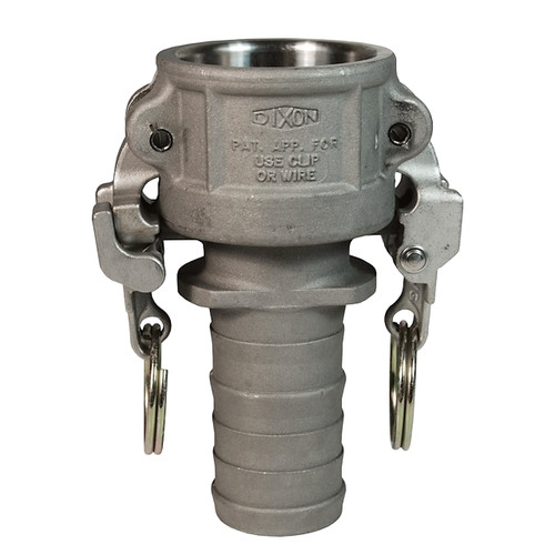 Dixon HAC200EZ 2 in. Cam & Groove Hastelloy Type C Coupler - Hose Shank