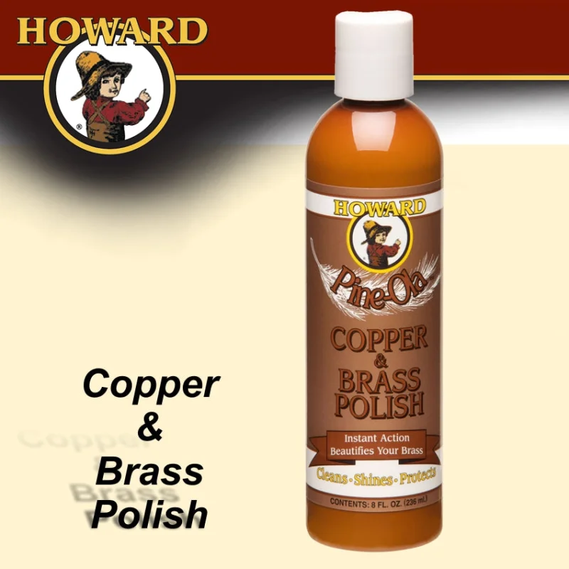 HOWARD COPPER & BRASS POLISH 8 OZ.