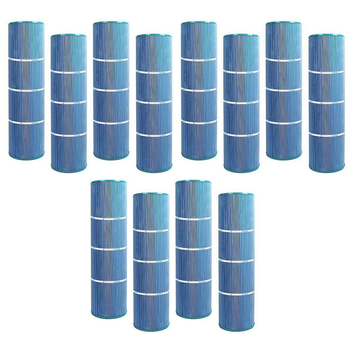 Hurricane 12 Pack HF7483-04M Elite Aseptic Pool Filter Cartridge Replacement