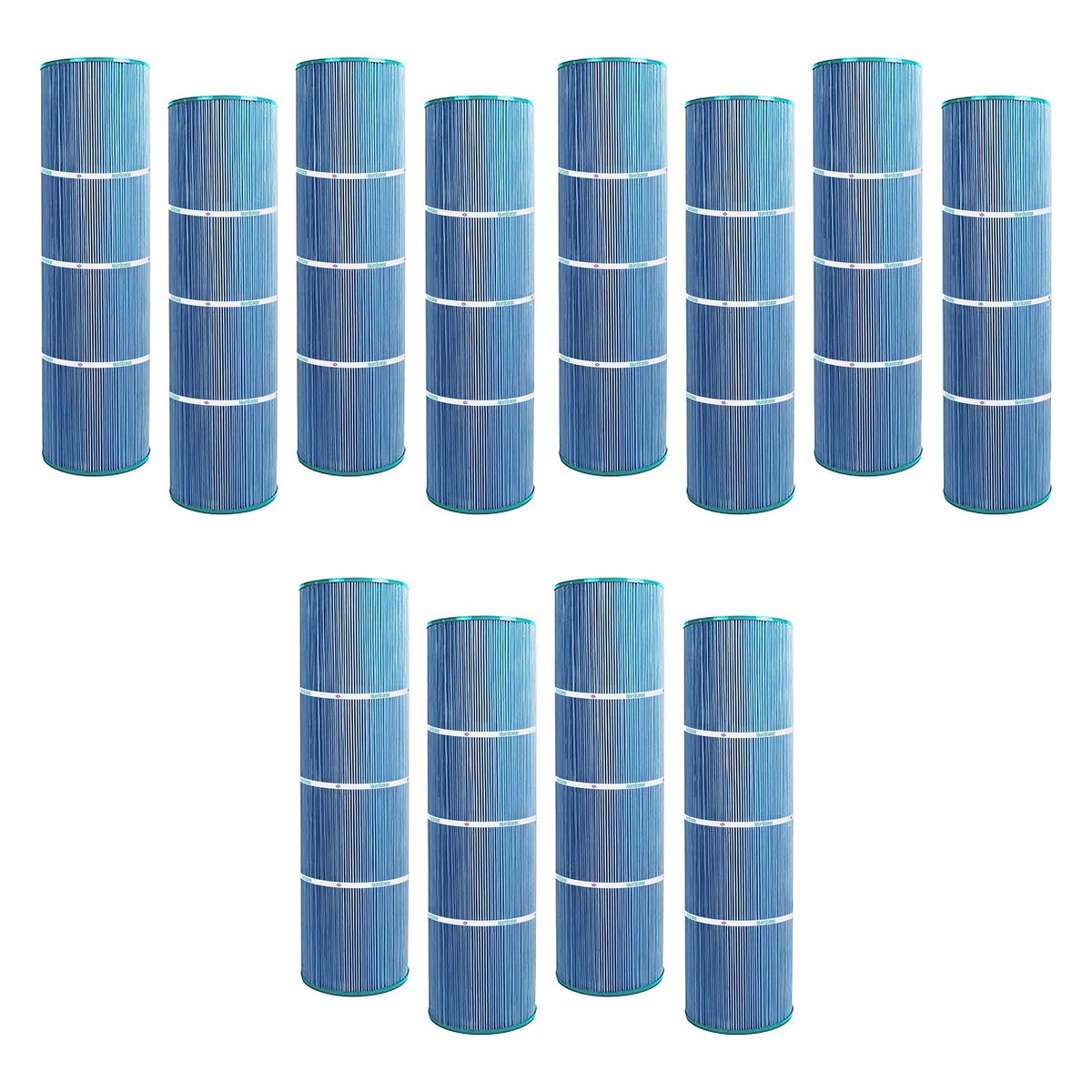 Hurricane 12 Pack HF7487-04M Elite Aseptic Pool Filter Cartridge Replacement