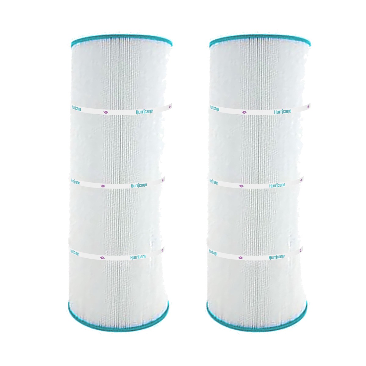 Hurricane 2 Pack Advanced Pool Filter Cartridge for PWW-100-4 and Unicel C-9402