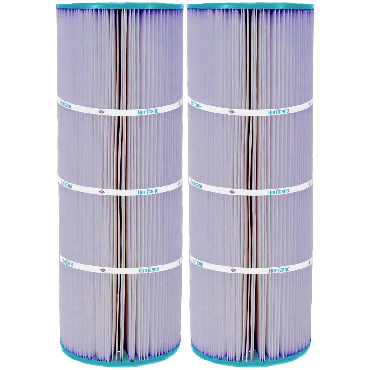 Hurricane 2 Pack HF7656-01P Platinum Purple Pool Filter Cartridge Replacement