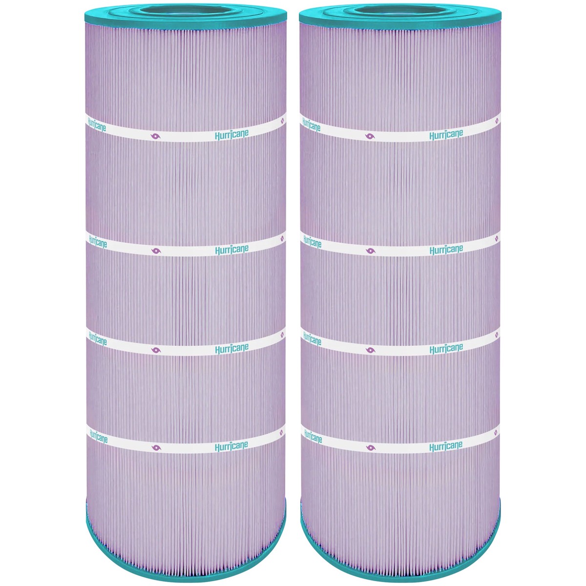 Hurricane 2 Pack HF8316-01P Platinum Purple Pool Filter Cartridge Replacement