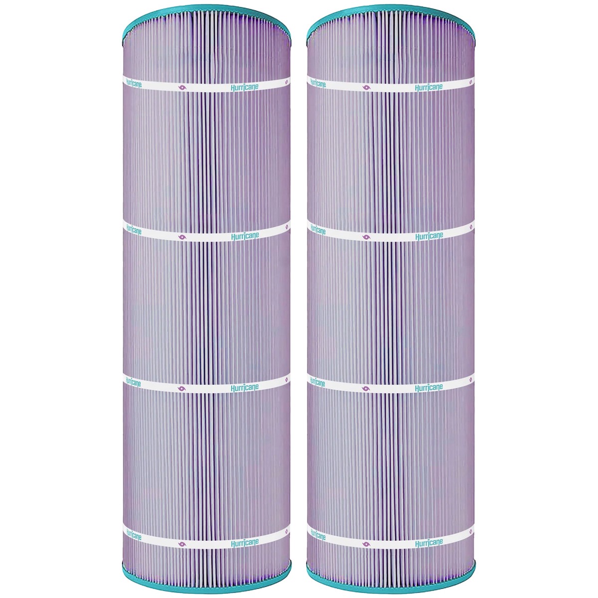 Hurricane 2 Pack HF8413-01P Platinum Purple Pool Filter Cartridge Replacement
