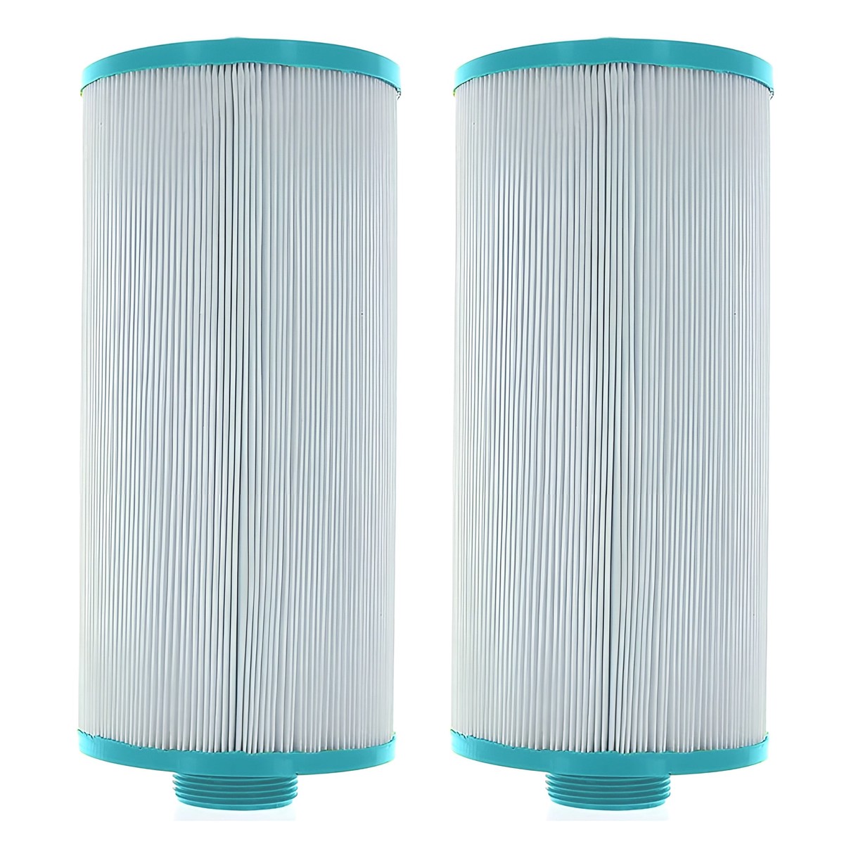 Hurricane 2 Pack Replacement Spa Filter Cartridge for PGS25P4 & 4CH-24, White
