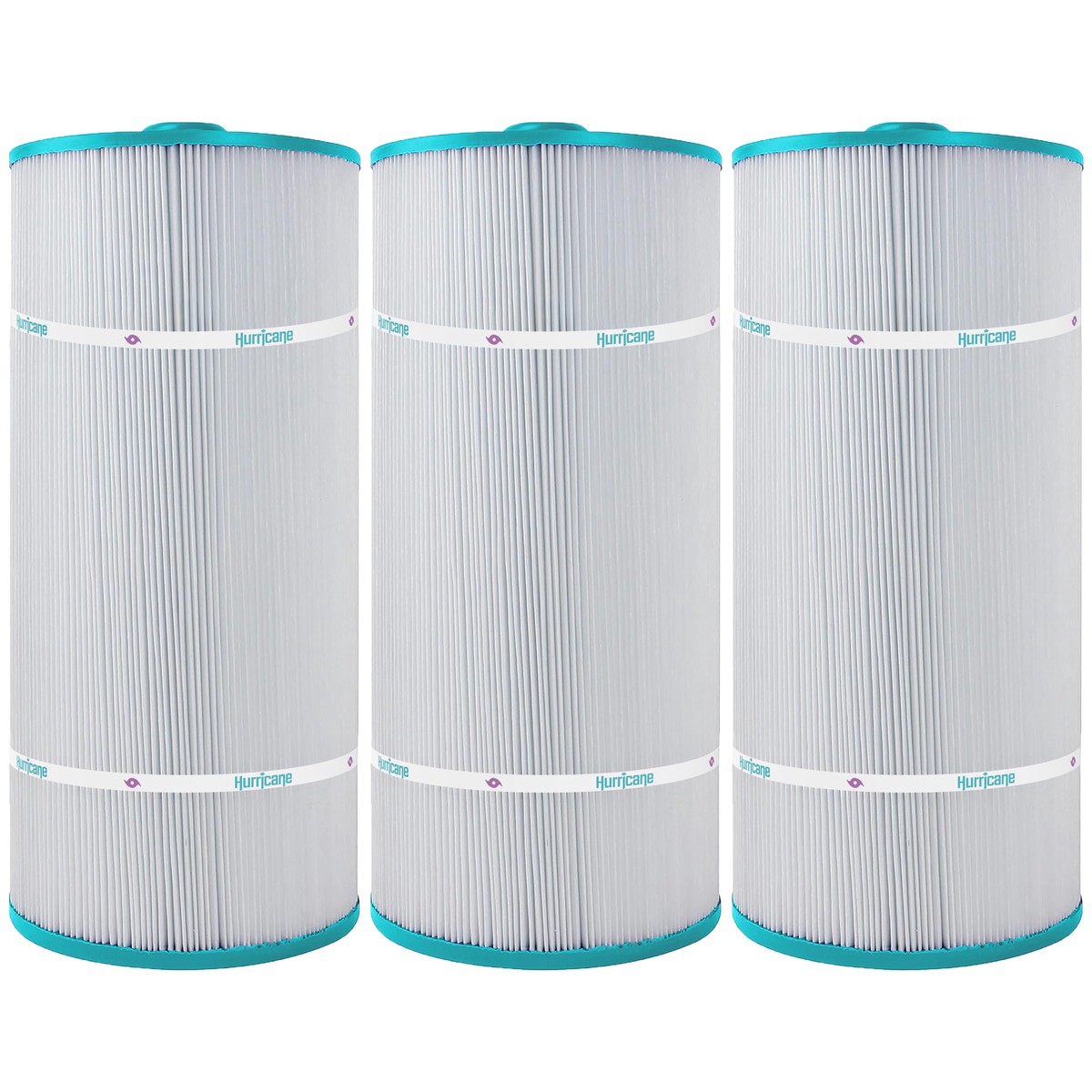 Hurricane 3 Pack HF-OUT19-01 Advanced Spa Cartridge Outer Filter Replacement