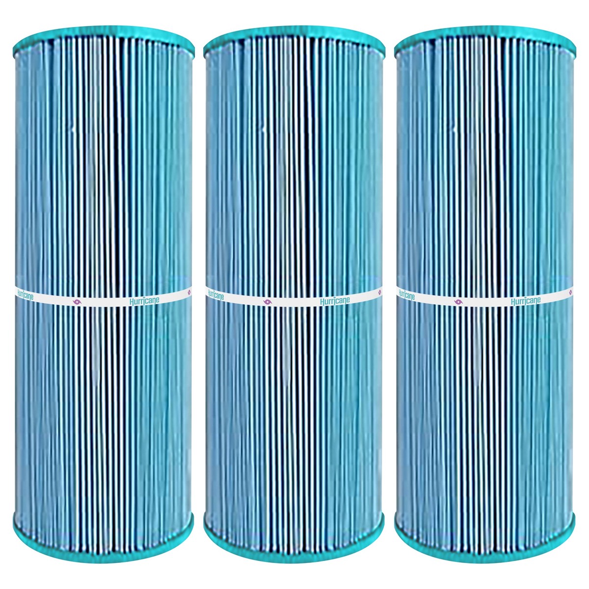 Hurricane 3 Pack HF4326-01M Elite Aseptic Pool Spa Filter Cartridge Replacement