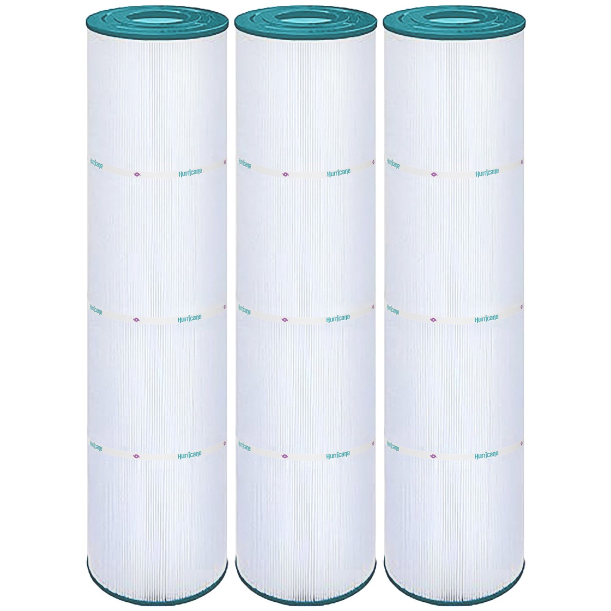 Hurricane 3 Pack HF4975-01 Advanced Pool and Spa Filter Cartridge Replacement