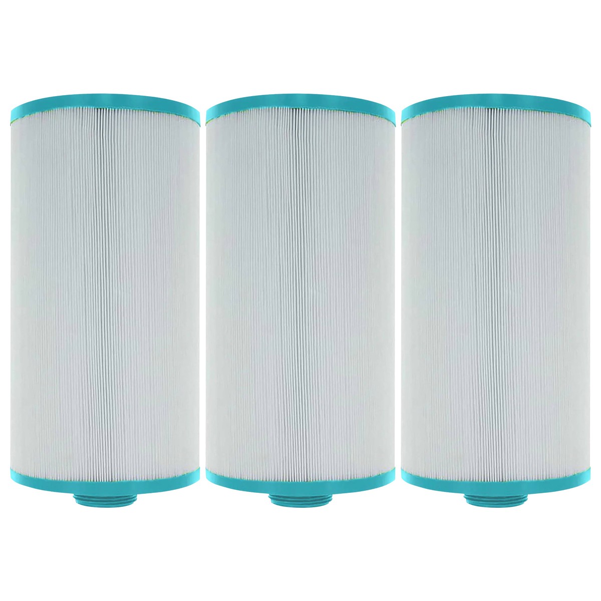 Hurricane 3 Pack HF5H45-01 Advanced Pool and Spa Filter Cartridge Replacement