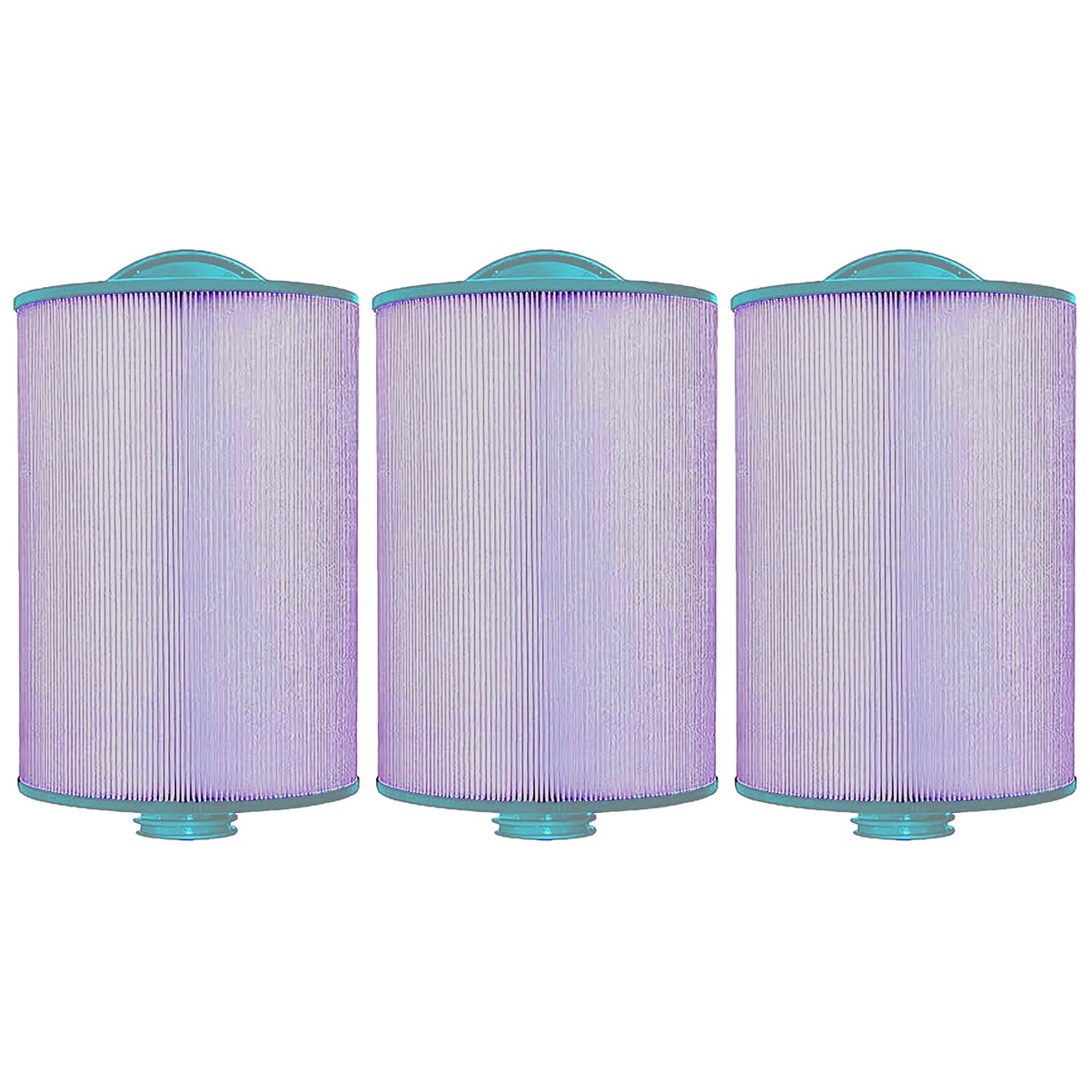 Hurricane 3 Pack HF6H940-01P Platinum Purple Spa Filter Cartridge Replacement