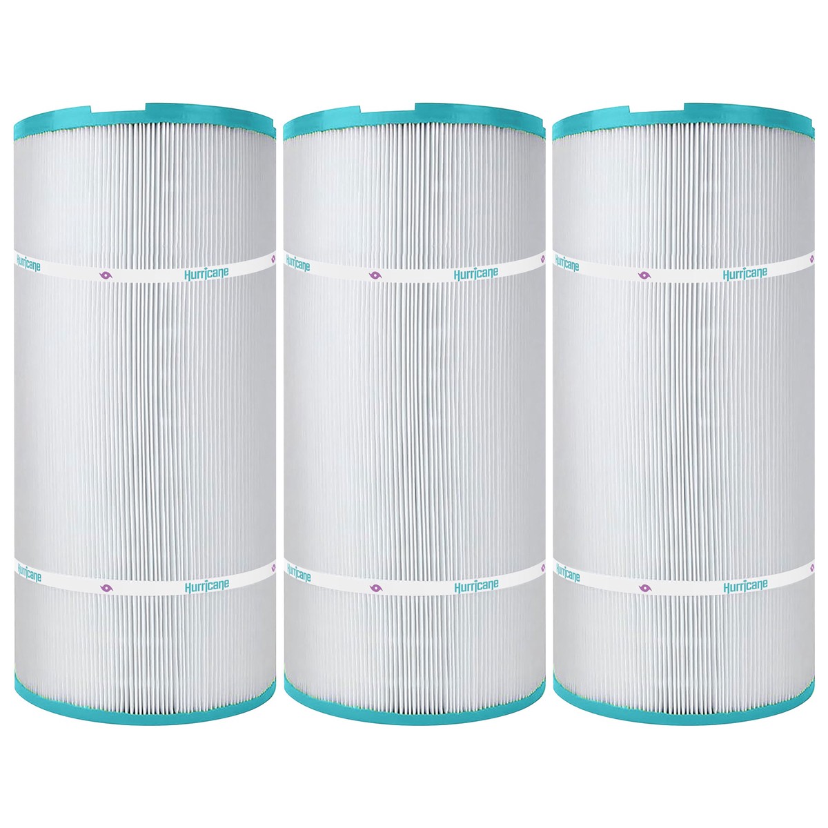 Hurricane 3 Pack HF8320-01 Advanced Pool and Spa Filter Cartridge Replacement