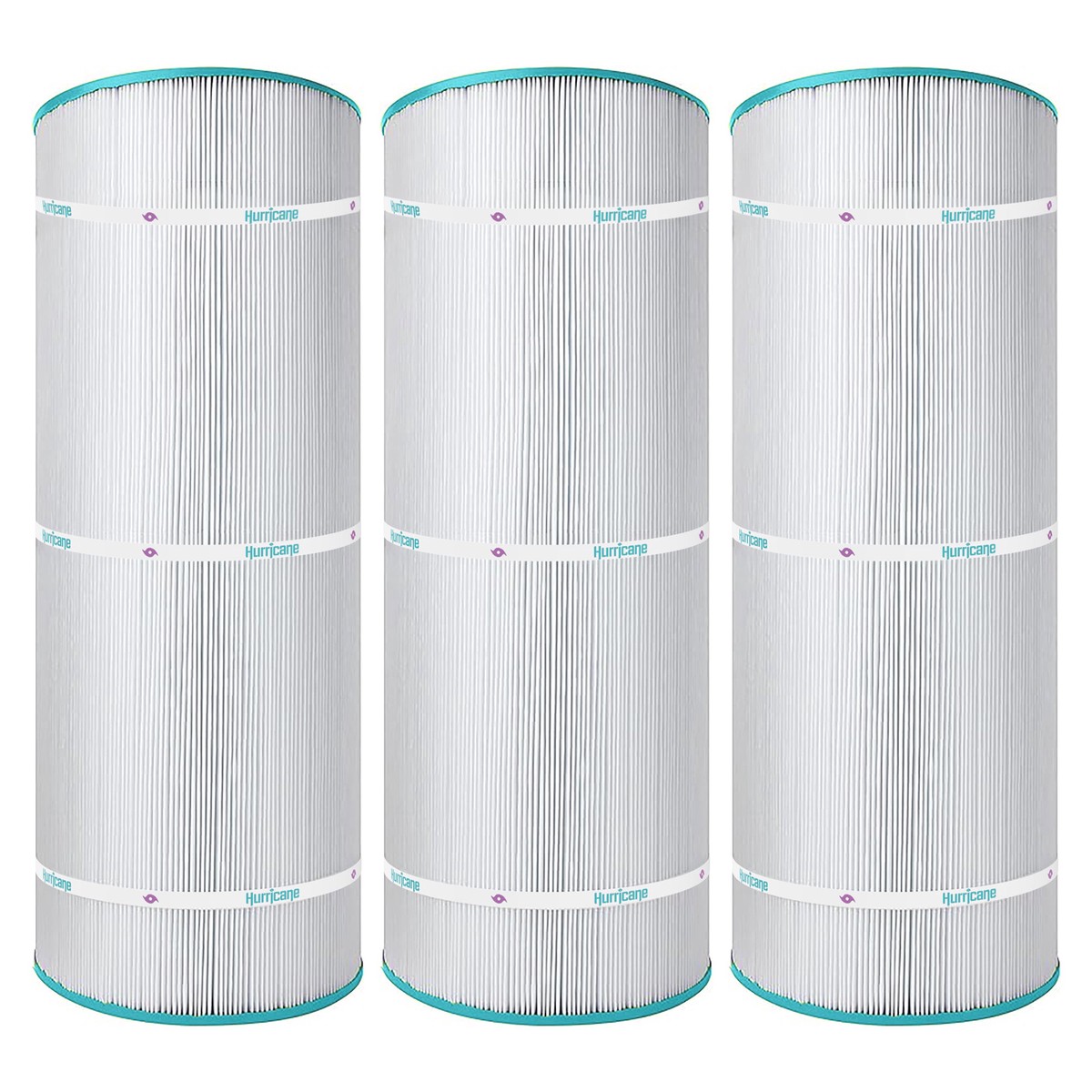 Hurricane 3 Pack HF8414-01 Advanced Pool and Spa Filter Cartridge Replacement