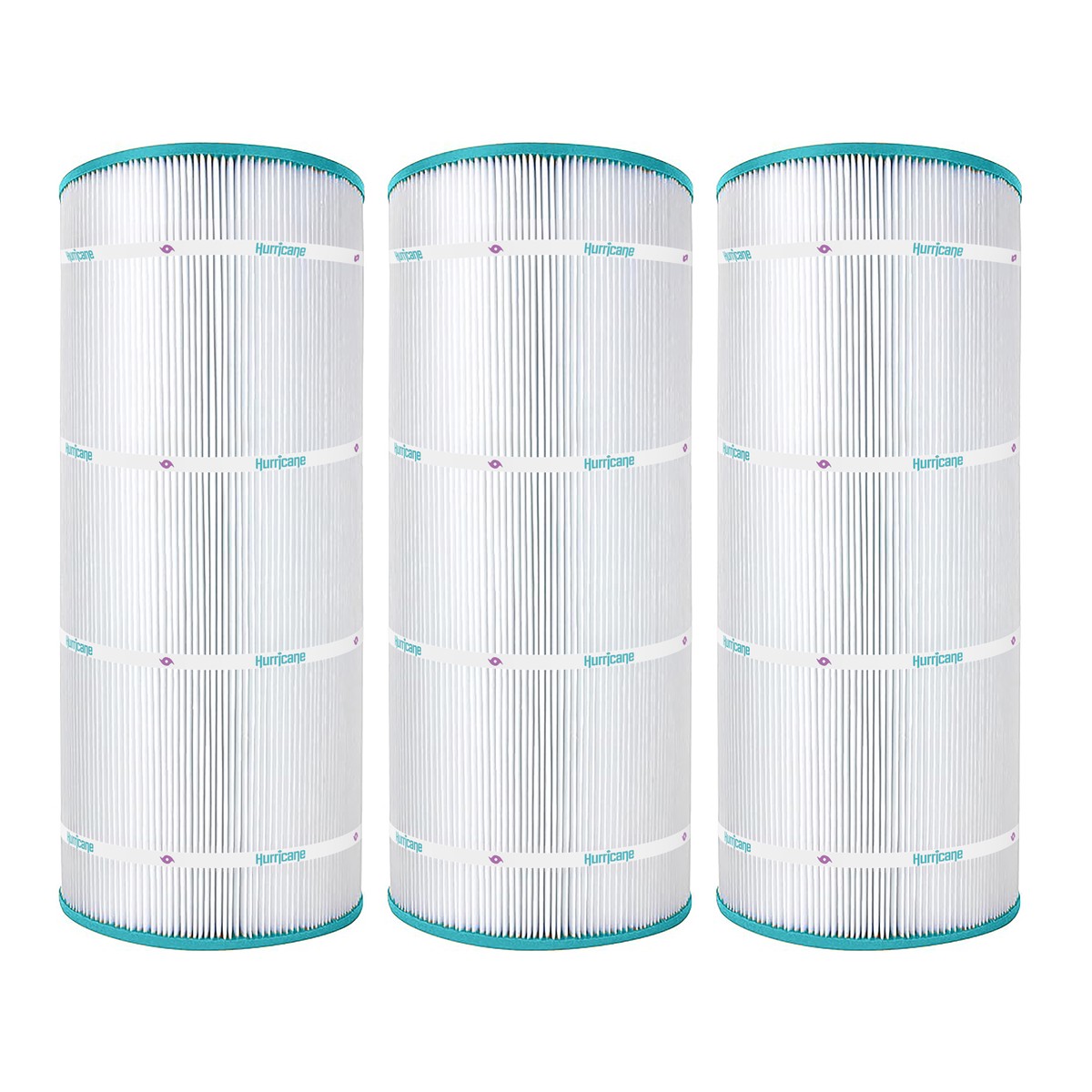 Hurricane 3 Pack HF9410-01 Advanced Pool and Spa Filter Cartridge Replacement