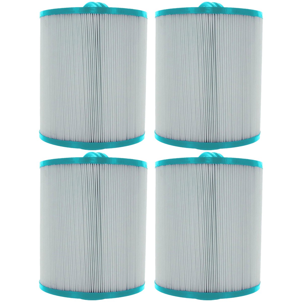 Hurricane 4 Pack HF-MAS09-01 Advanced Pool and Spa Filter Cartridge Replacement