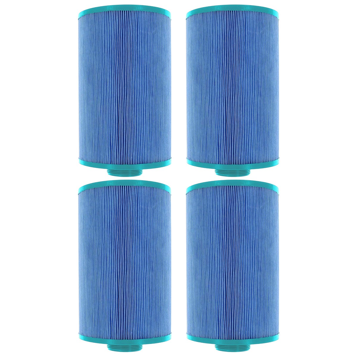 Hurricane 4 Pack HF-MAS09-01M Elite Aseptic Spa Filter Cartridge Replacement