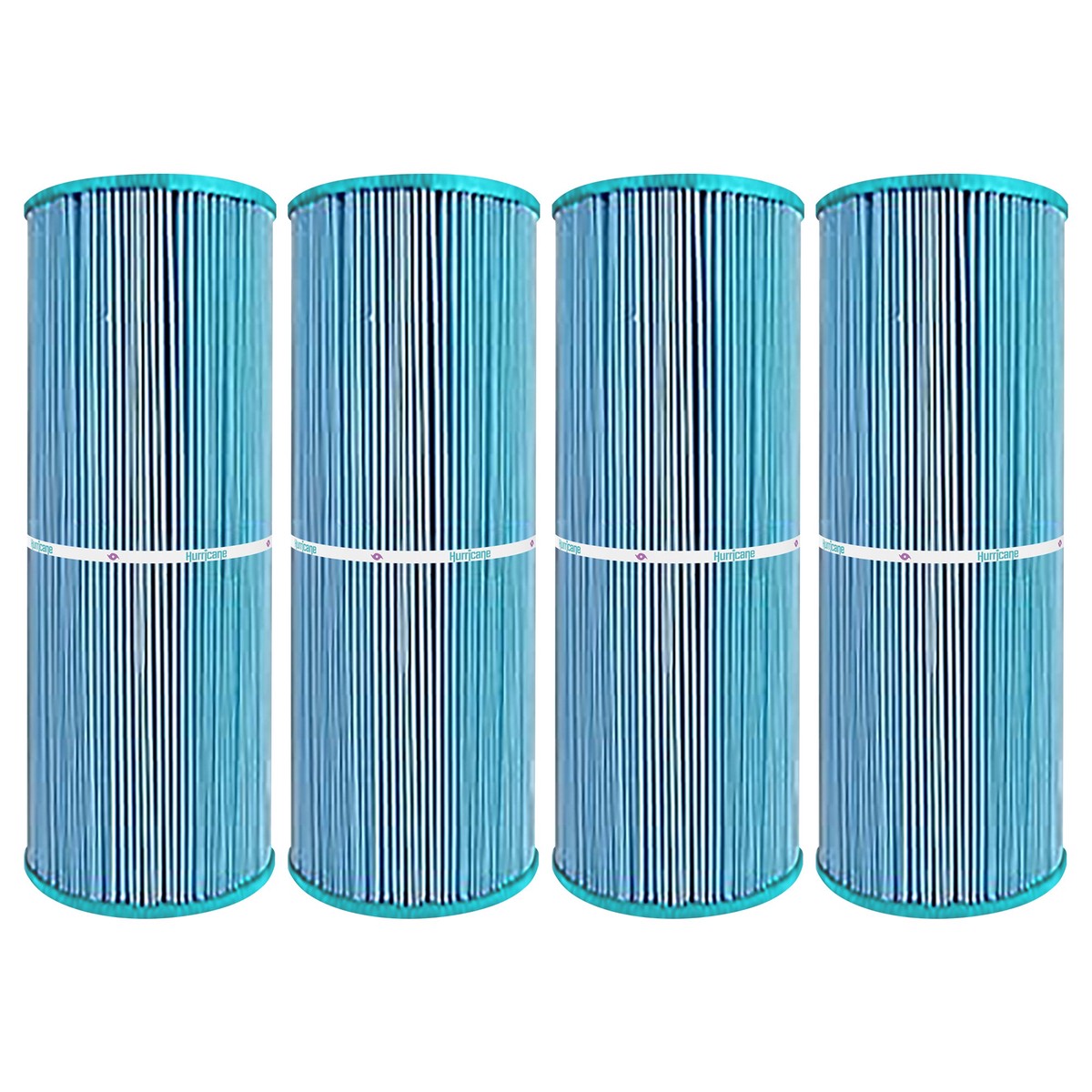 Hurricane 4 Pack HF4326-01M Elite Aseptic Pool Spa Filter Cartridge Replacement