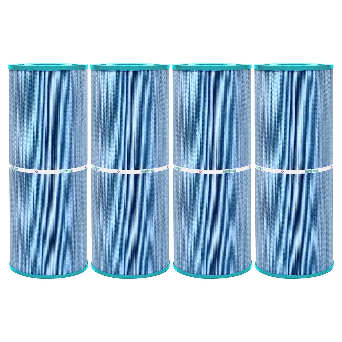 Hurricane 4 Pack HF4950-01M Elite Aseptic Pool Spa Filter Cartridge Replacement