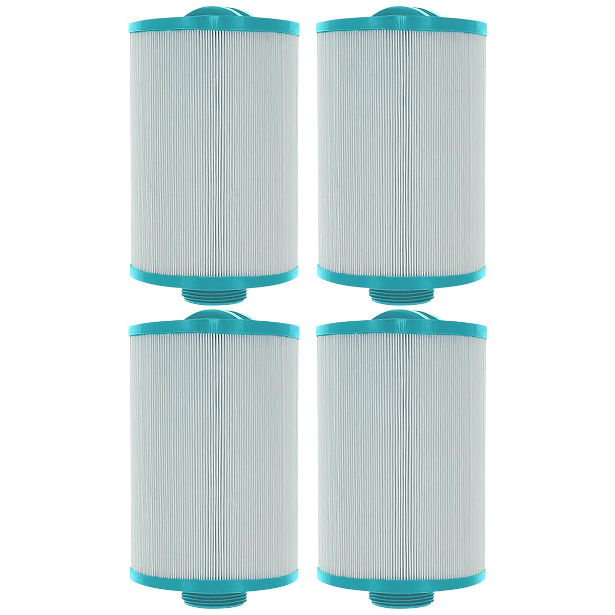 Hurricane 4 Pack HF4H20-01 Advanced Pool and Spa Filter Cartridge Replacement