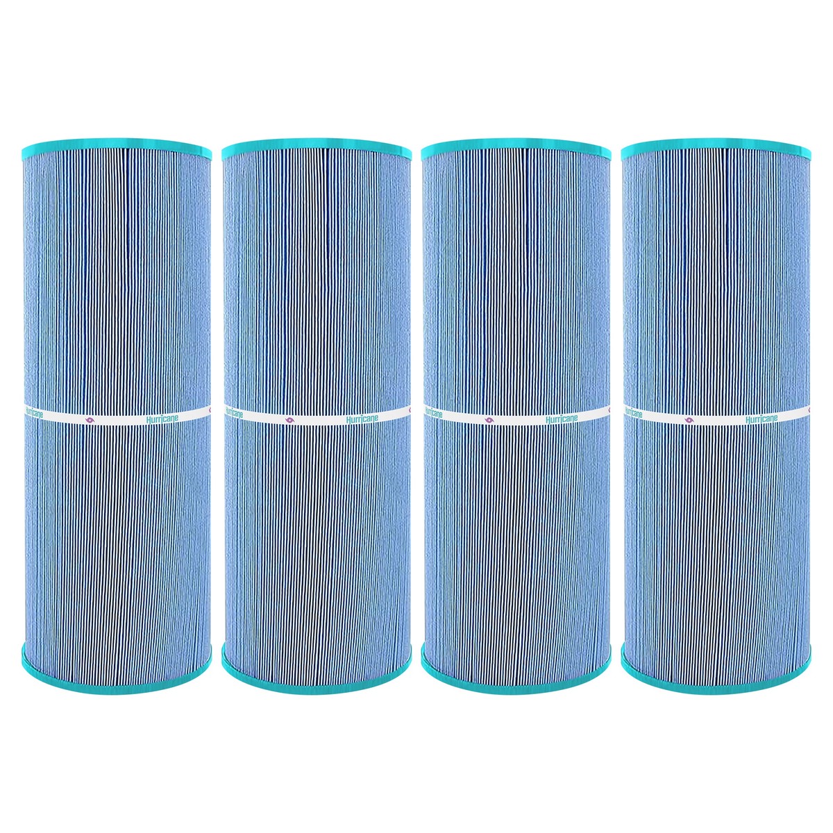 Hurricane 4 Pack HF5374-01M Elite Aseptic Pool Spa Filter Cartridge Replacement
