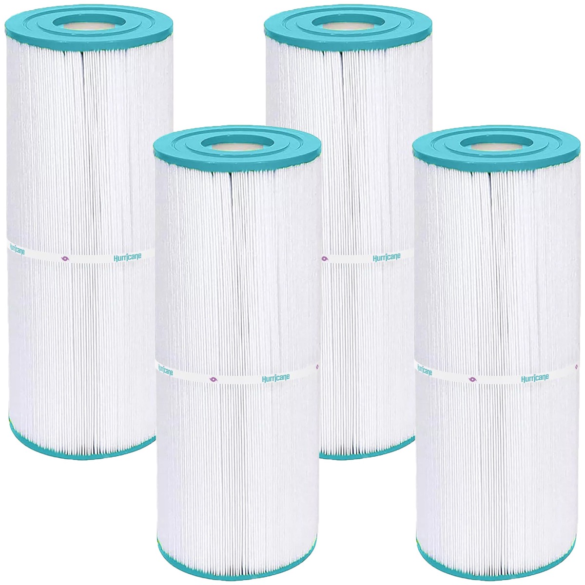 Hurricane 4 Pack HF5625-01 Advanced Pool and Spa Filter Cartridge Replacement
