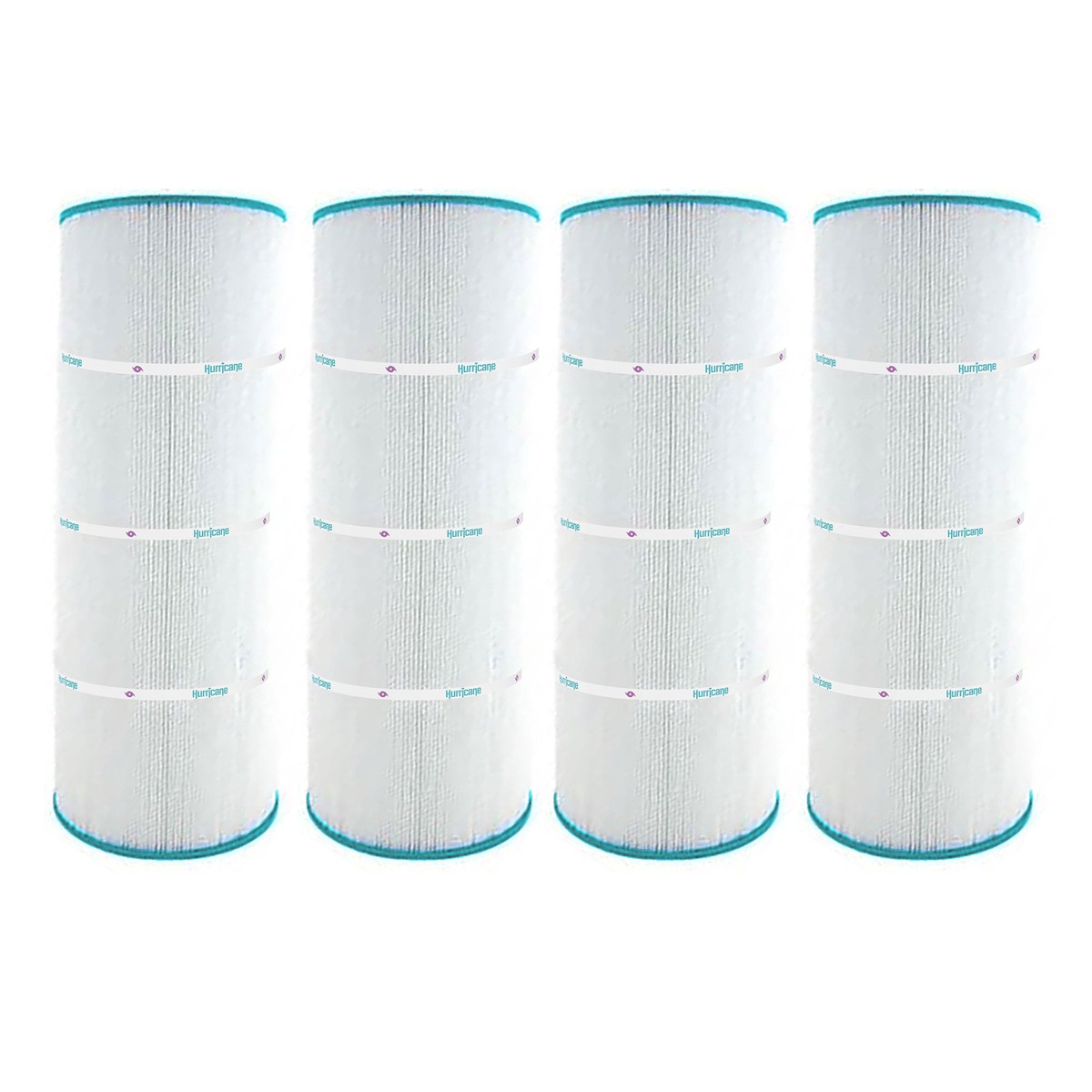 Hurricane 4 Pack HF9402-01 Advanced Pool and Spa Filter Cartridge Replacement
