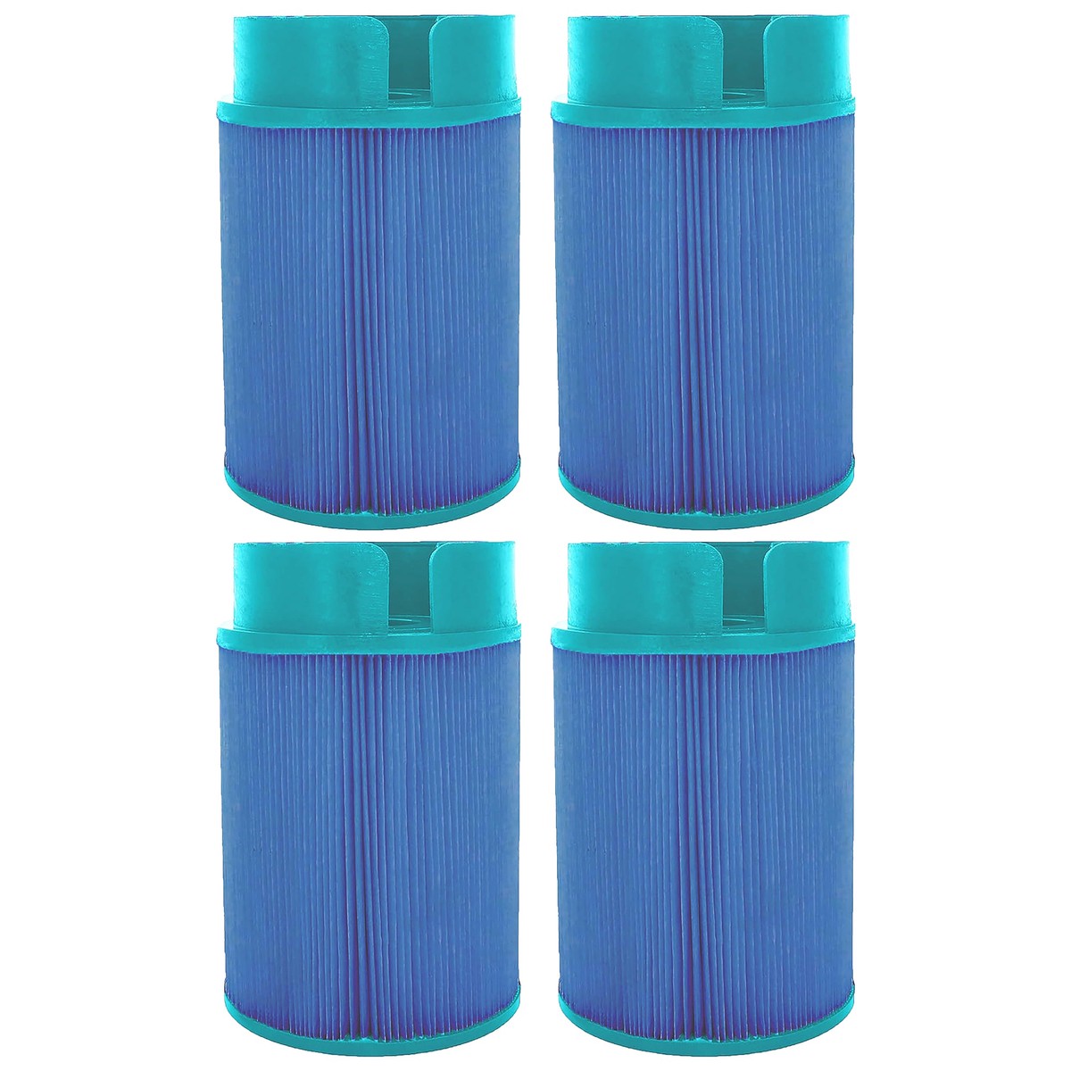 Hurricane 4 Pack HFSOFT09-01M Elite Aseptic Spa Filter Cartridge Replacement
