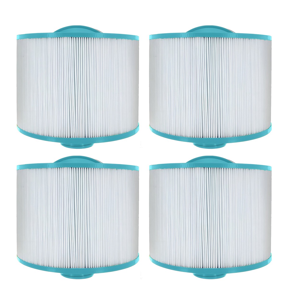 Hurricane 4 Pack Replacement Spa Filter Cartridge for PBF35-M and Unicel 8CH-950