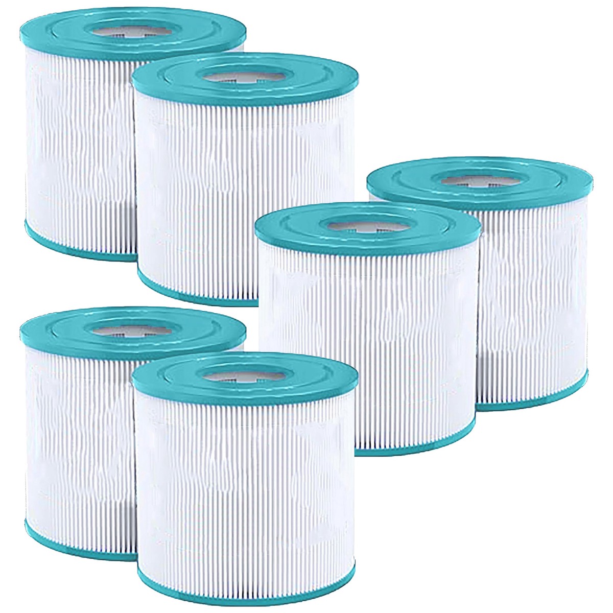 Hurricane 6 Pack HF4401-02 Advanced Pool and Spa Filter Cartridge Replacement