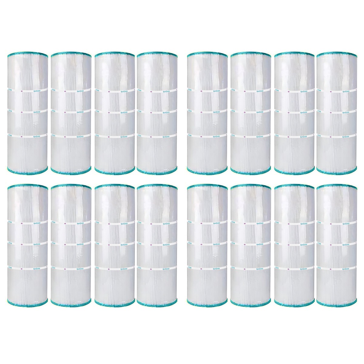 Hurricane Advanced Pool Filter Cartridge for C-7477, PA75SV & FC-1260, 16 Pack