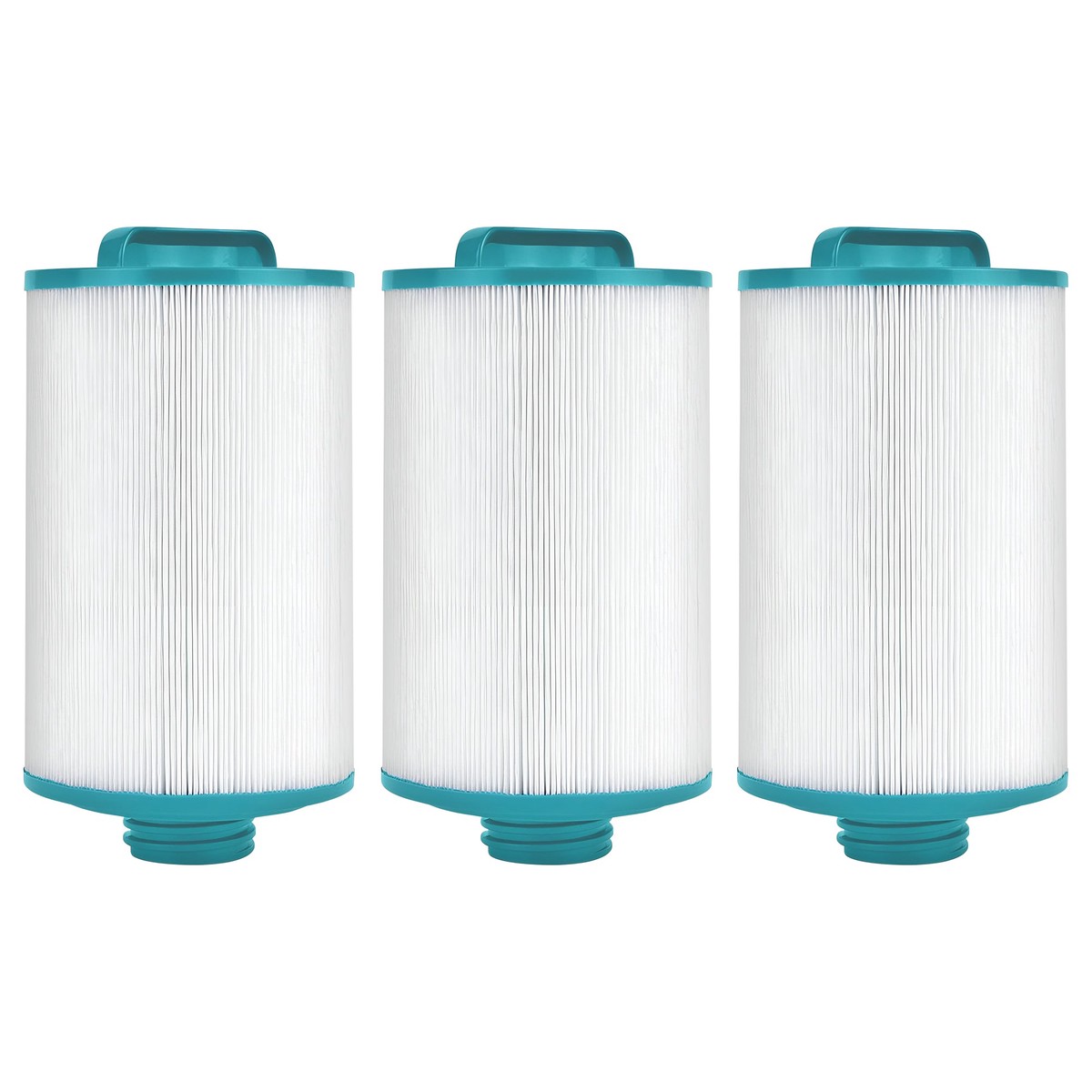Hurricane Advanced Pool Filter Cartridge Replace w/ Advanced Bond Filter, 3 Pack