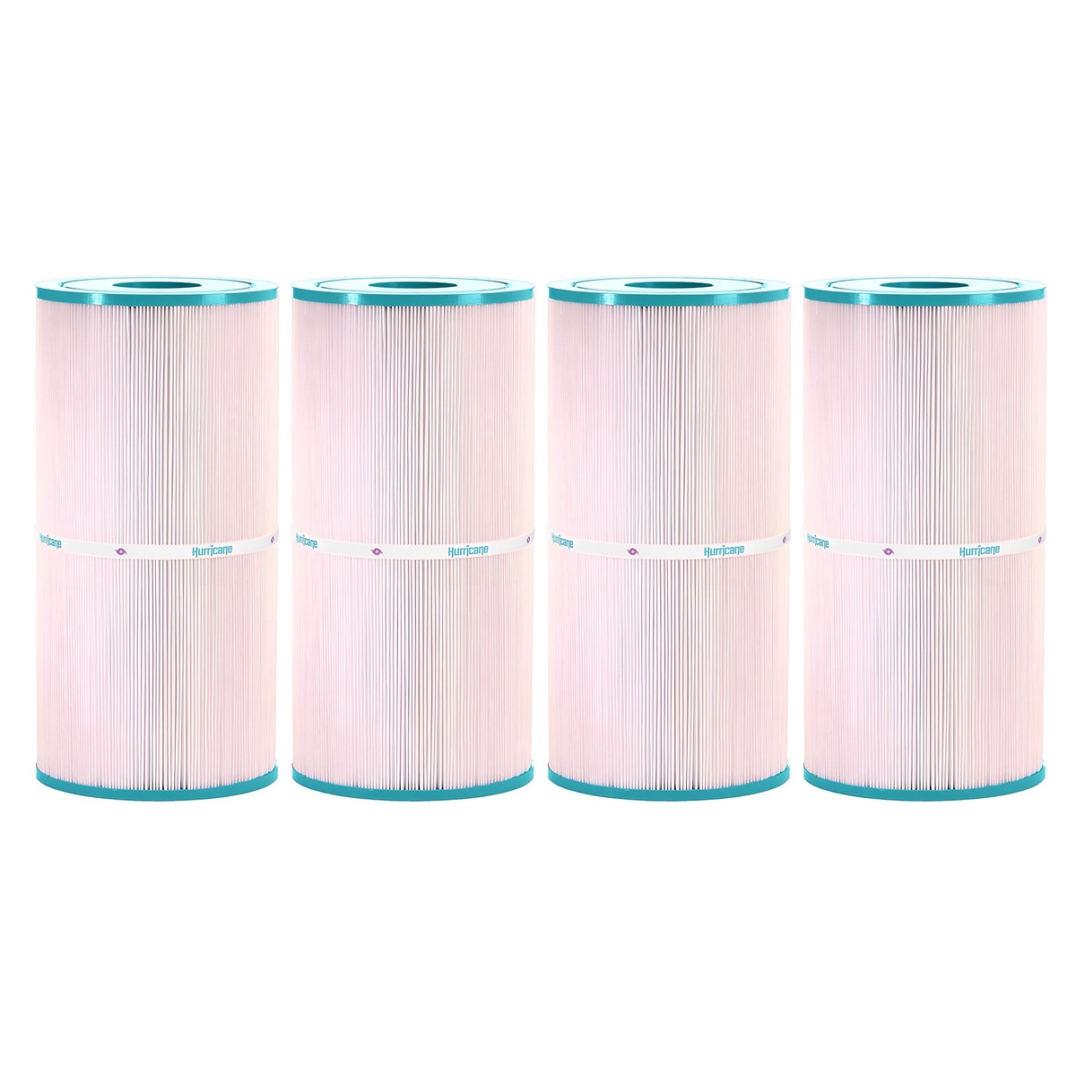 Hurricane Advanced Spa Filter Cartridge for PWWDFX75, C-6375 and FC-1226, 4 Pack
