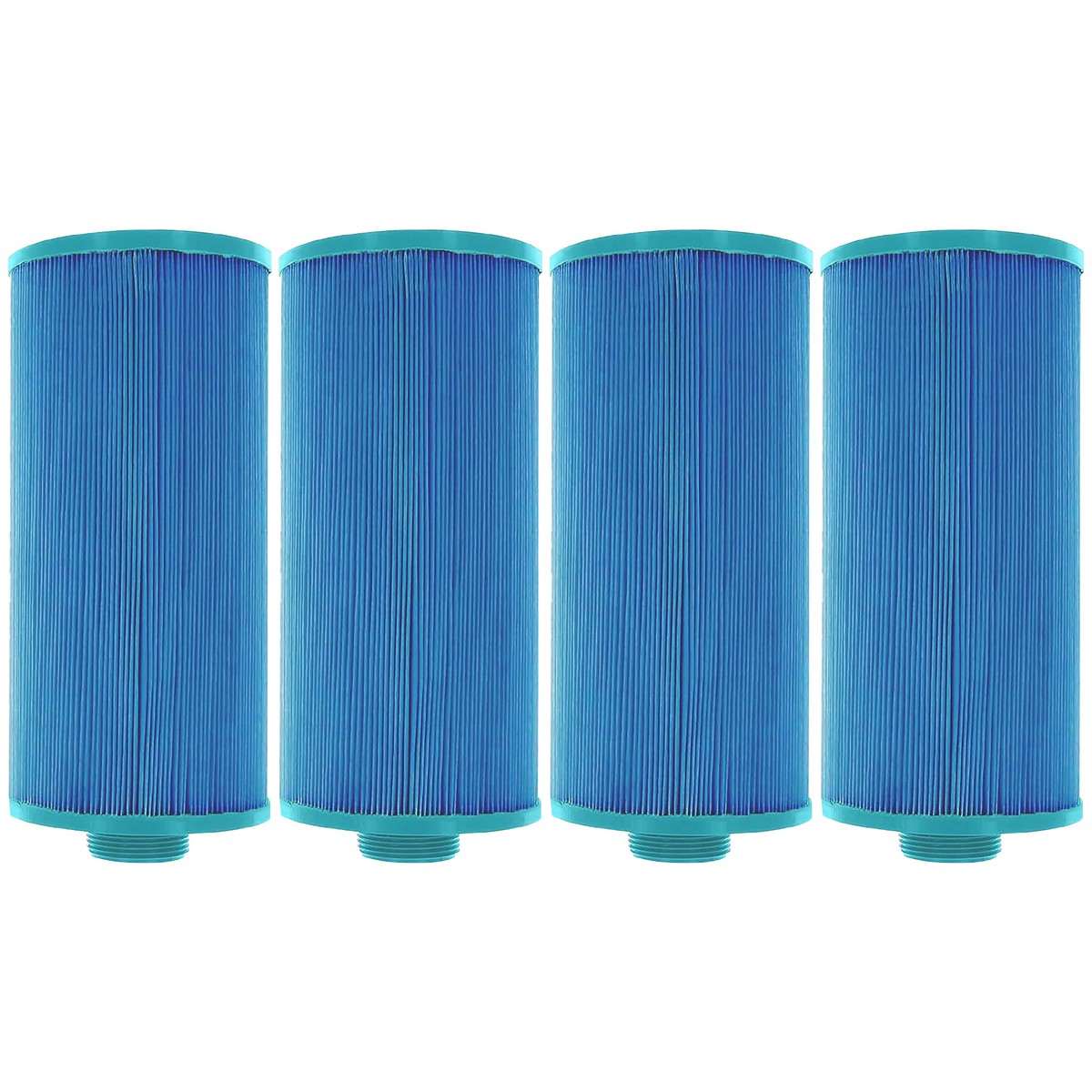 Hurricane Elite Aseptic Spa Filter Cartridge for PGS25P4 & Unicel 4CH-24, 4 Pack