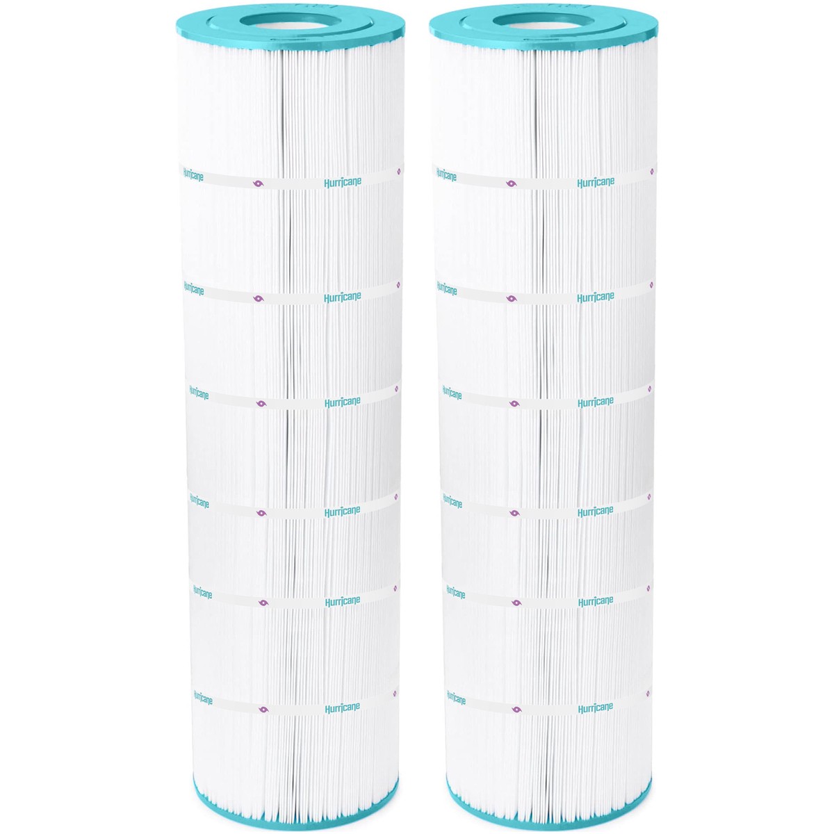 Hurricane HF8418-01 Advanced Swimming Pool Filter Cartridge Replacement, 2 Pack