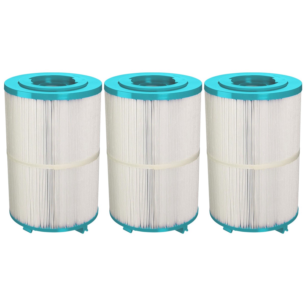 Hurricane Replacement Filter Cartridge for Unicel C-7367 and PDO75-2000, 3 Pack