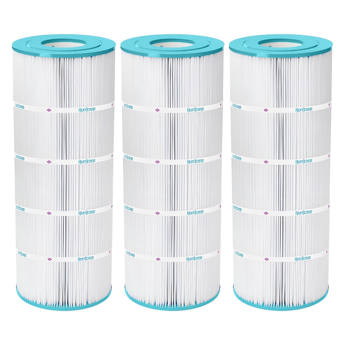 Hurricane Replacement Spa Filter Cartridge for PA175 and Unicel C-8412, 3 Pack