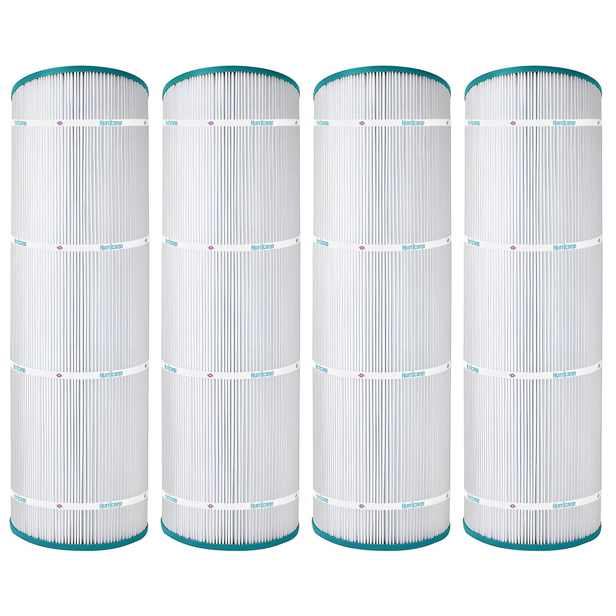 Hurricane Replacement Spa Filter Cartridge for PA175 and Unicel C-8417, 4 Pack