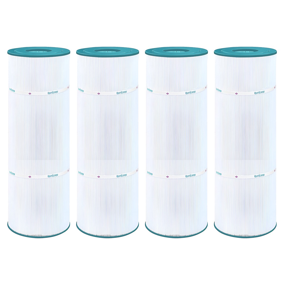 Hurricane Replacement Spa Filter Cartridge for PA20-4 and Unicel C-4320, 4 Pack