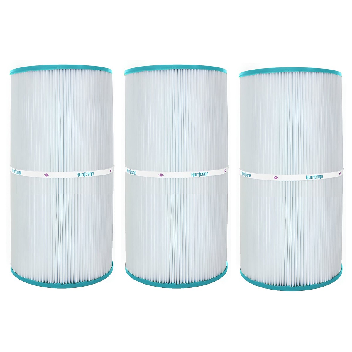 Hurricane Replacement Spa Filter Cartridge for PA40 and Unicel C-7442, 3 Pack