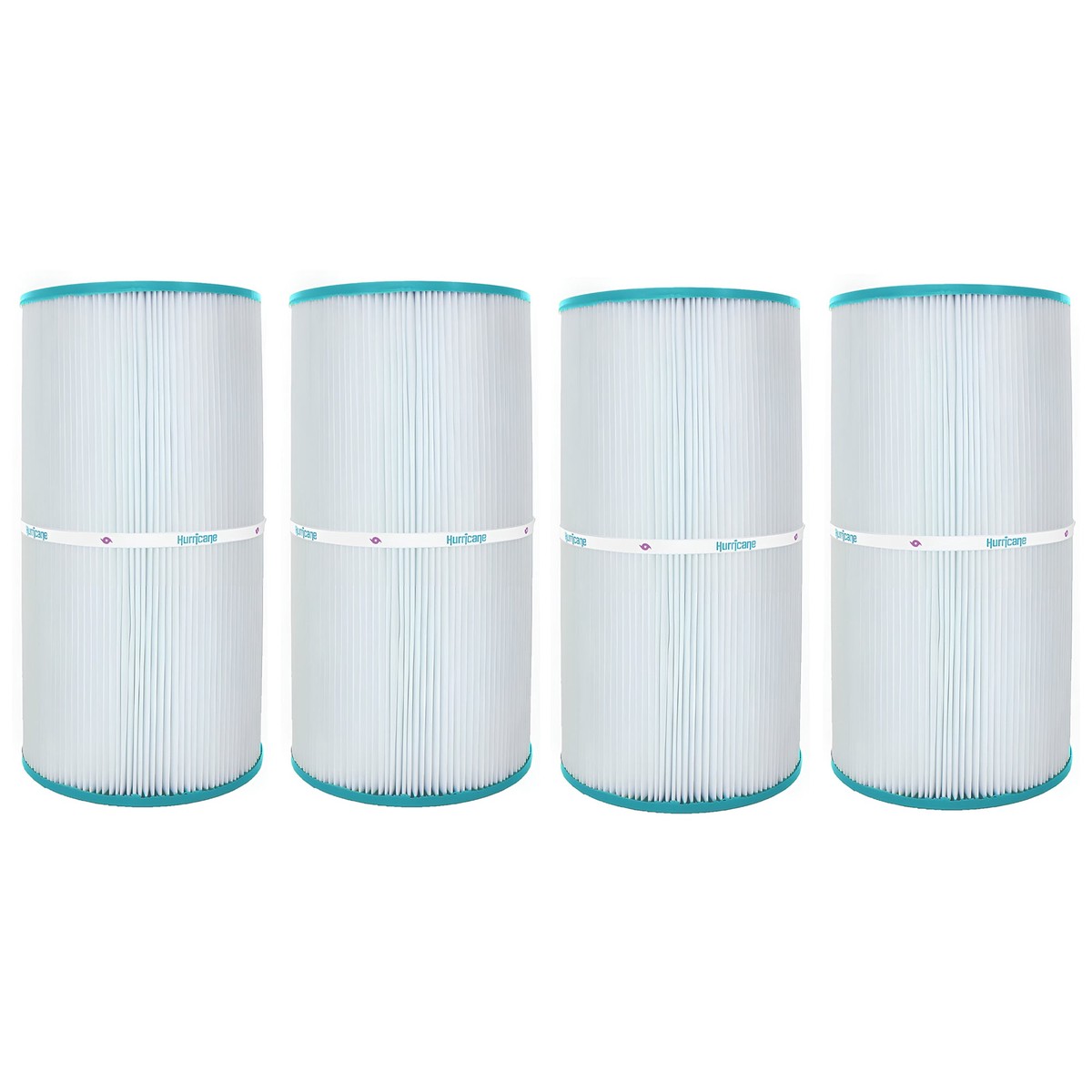 Hurricane Replacement Spa Filter Cartridge for PA40 and Unicel C-7442, 4 Pack