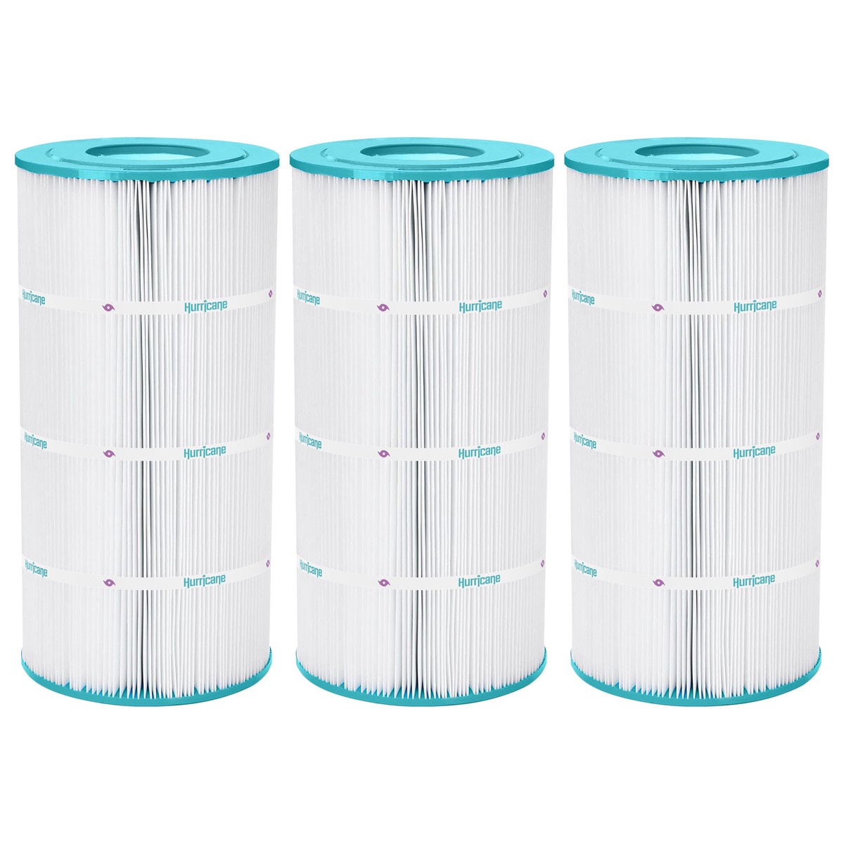 Hurricane Replacement Spa Filter Cartridge for PRB25 and Unicel C-4326, 3 Pack