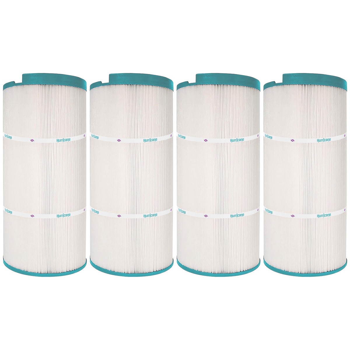 Hurricane Replacement Spa Filter Cartridge for PSD125U and Unicel C8325, 4 Pack