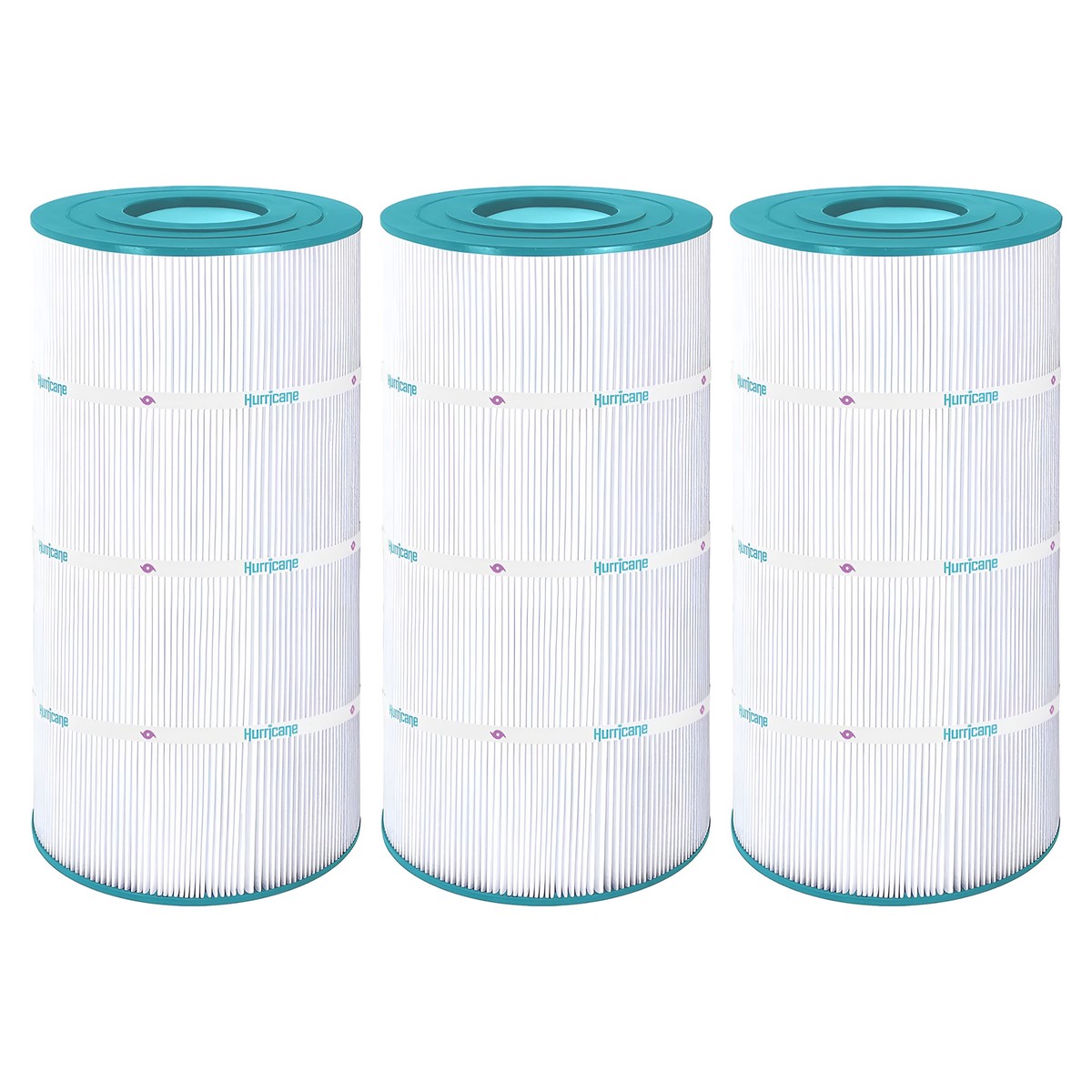 Hurricane Replacement Spa Filter Cartridge for PXST100 and Unicel C-8311, 3 Pack