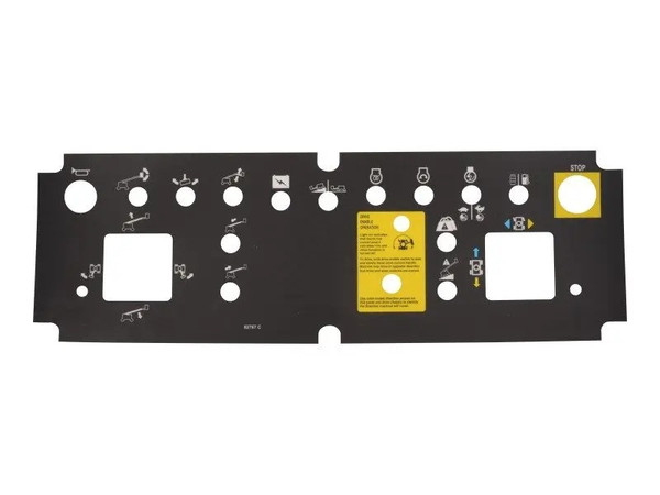 JLG Part # GN82767 | GN-DECAL,PLATFORM CTRL PANEL, EA