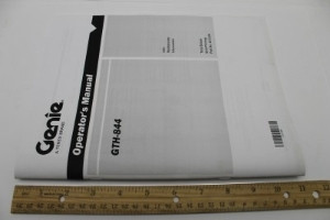 Genie Lift Part # 237108GT - MANUAL,OPERATOR,GTH844B, EA