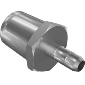 Genie Lift Part # 1252754GT - ADAPTER,BARB .170,1/4NPT, EA