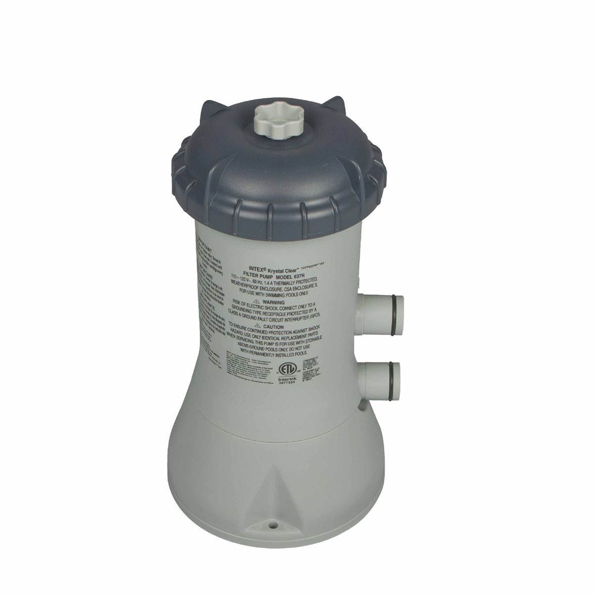 Intex 1000 GPH Easy Set Swimming Pool Cartridge Filter Pump | 28637EG