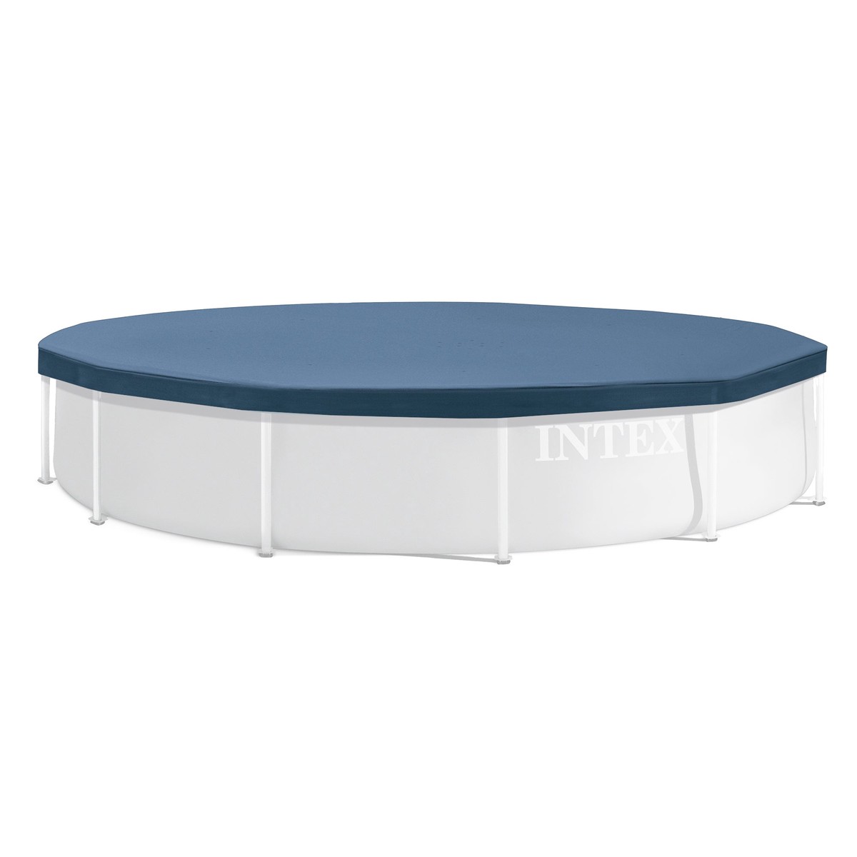 Intex 28031E 12 Foot Round Above Ground Swimming Pool Cover, (Pool Cover Only)