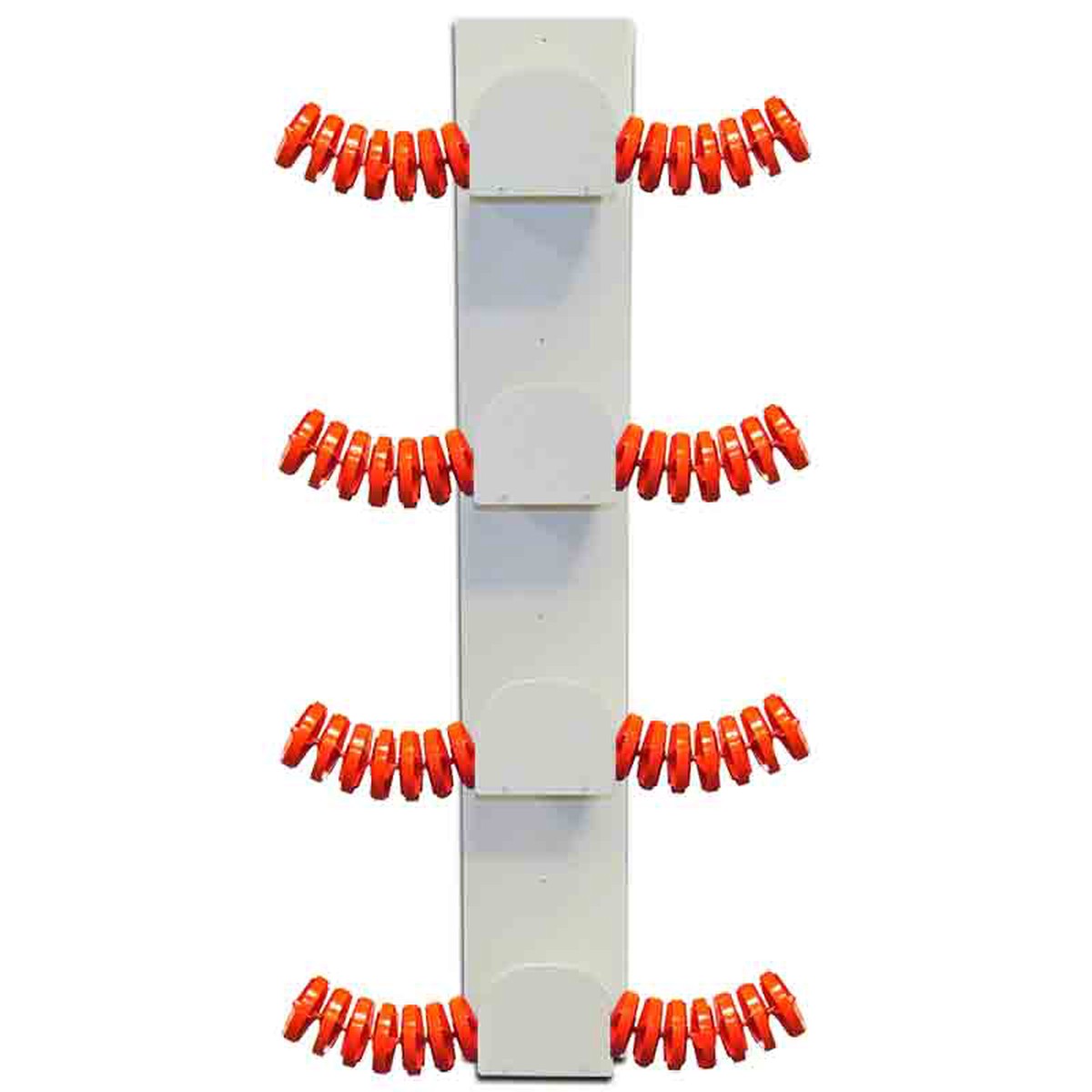 Lane Line Bracket for 4 (Four) Lane Lines - White