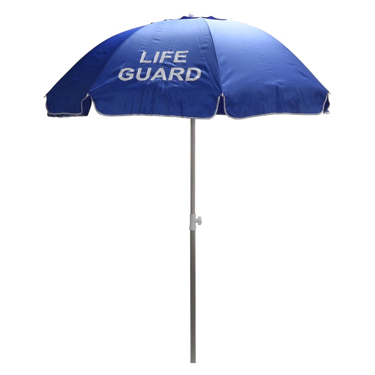 Lifeguard Umbrella With Tilt - Nylon - 6-1/2 Foot Diameter - Blue