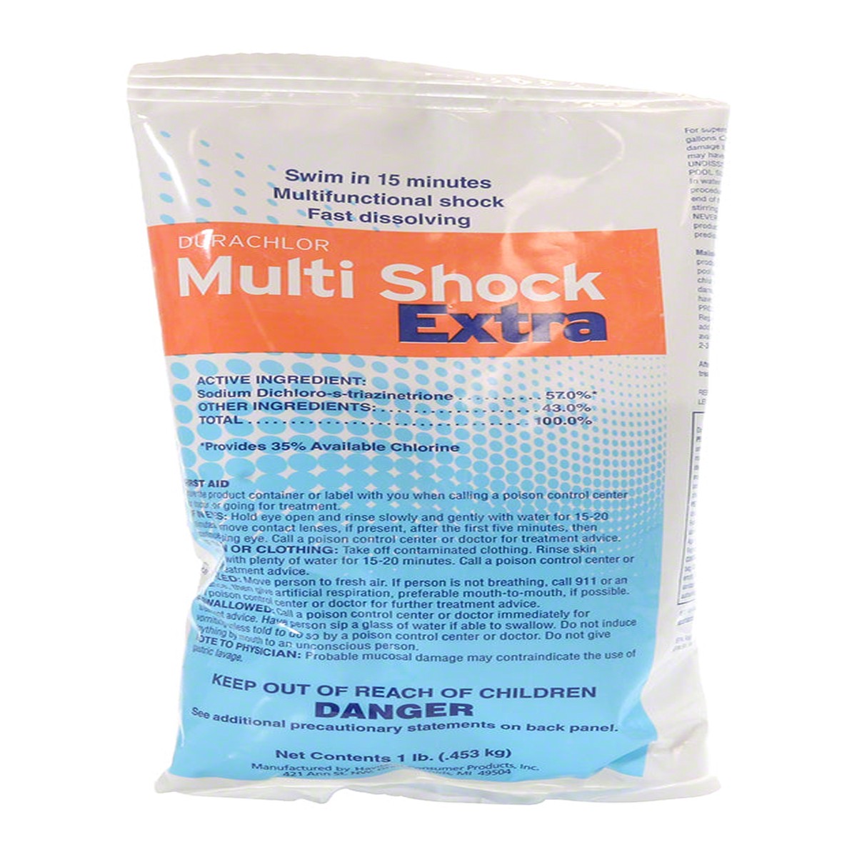 Multi Shock Extra - Buffered Shock Treatment - 1 Lb. Bag